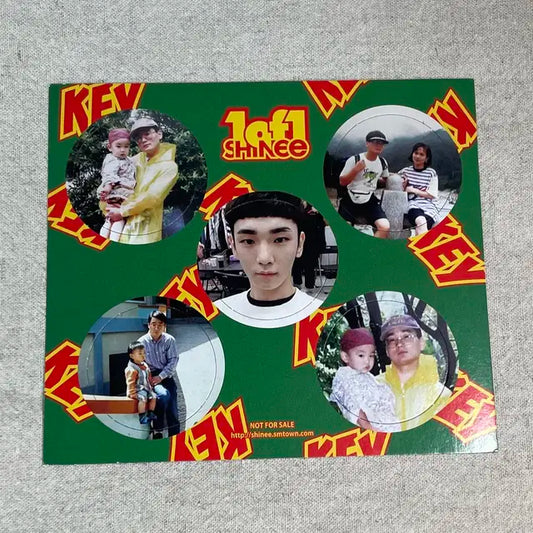 샤이니 키 1 of 1 포카(딱지)