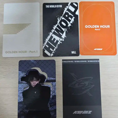 에이티즈 민기 포카 5장 일괄