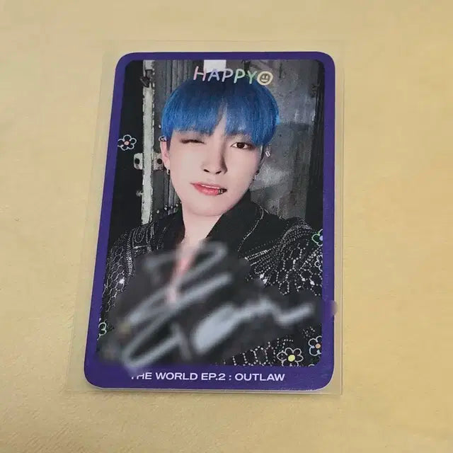 [9월 17일까지 안팔리면 글 삭제ATEEZ 에이티즈 홍중 싸인 포토카드