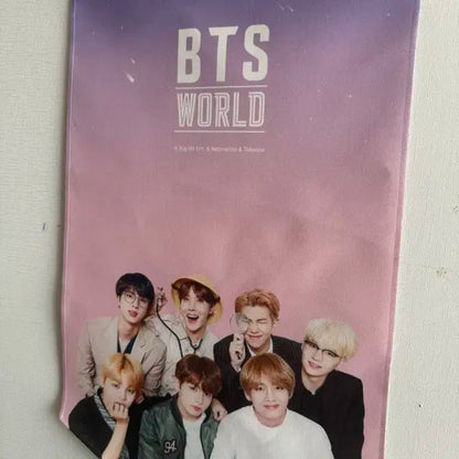 Bts world 패브릭 포스터 팝니다