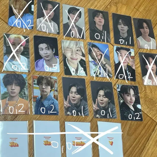 방탄 포카 판매