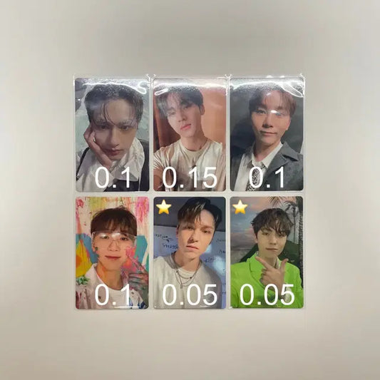 세븐틴 준 민규 승관 버논 섹터17 페더썬 앨범 포카