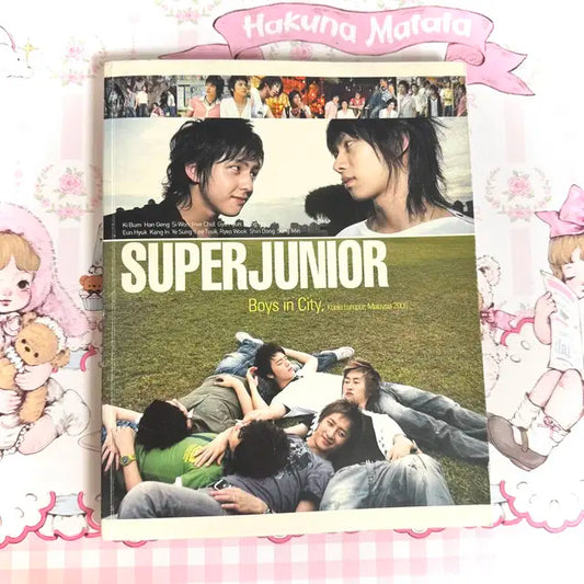 슈퍼주니어 2006 boys in city 화보집