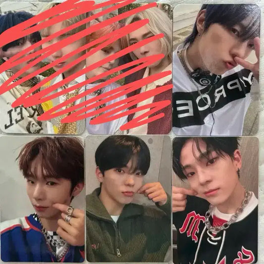 휘브 공방 앨범 포카 미공포 전이정 김준민 문원준 제이더