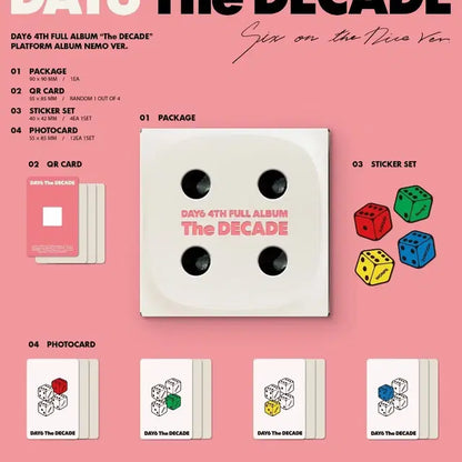 데이식스 분철 The DECADE 정규4집 앨범