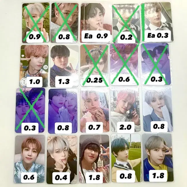 엔시티 드림 127 위시 포카 양도 문라이트 앨포 제노 재민 유우시 리쿠