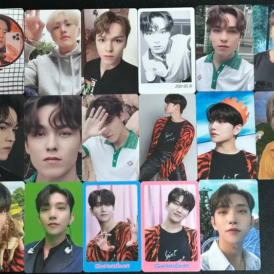 세븐틴 포카 포토카드 디아이콘 양도