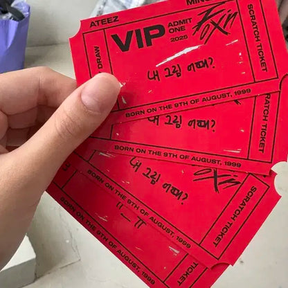 민기 생일팝업 입장특전 비니포카