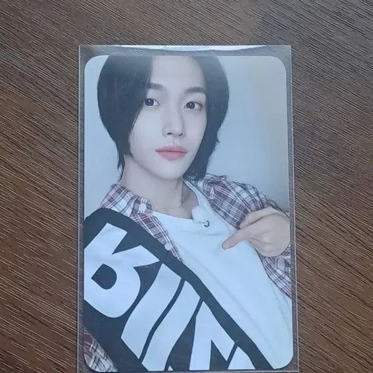 라이즈 원빈 슬로건 포카