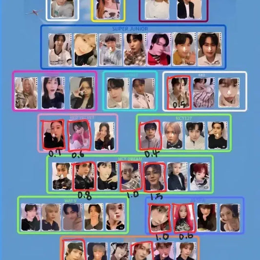 smtown qqmusic 큐큐뮤직 엔시티 127 드림 위시 에스파 포카