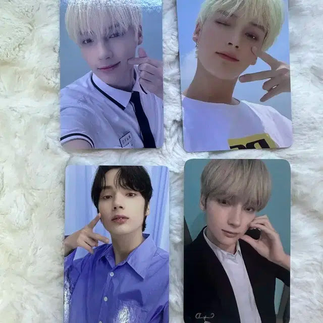 [급처/덤폭/하자x]휴닝카이 수빈 투바투 포카 일괄 생카 명찰 자석