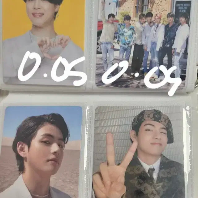 방탄소년단 공식 포토카드