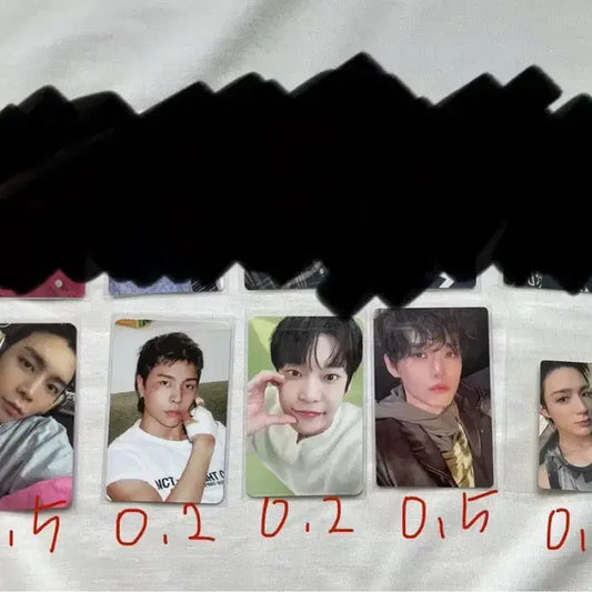 엔시티 nct 포카 도영 쟈니 천러 제노 양도