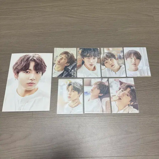 방탄소년단 오늘 전시회 클립보드 포카 엽서(남준석진윤기호석지민태형정국