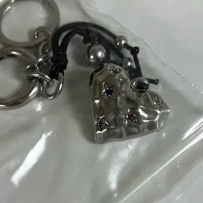 (원가이하) 플레이브 웨이포러브 메탈 하트 키링