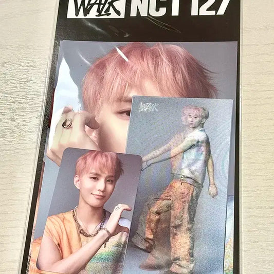 엔시티127 정우 포토세트 삐그덕 워크 엠디 WALK 포카 굿즈 인형