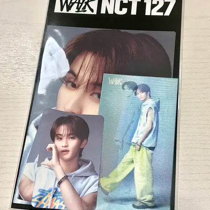 엔시티127 마크 포토세트 삐그덕 워크 엠디 WALK 포카 굿즈 인형