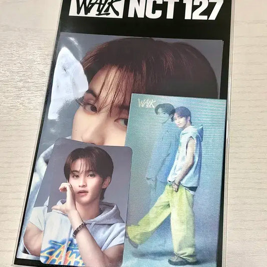 엔시티127 마크 포토세트 삐그덕 워크 엠디 WALK 포카 굿즈 인형