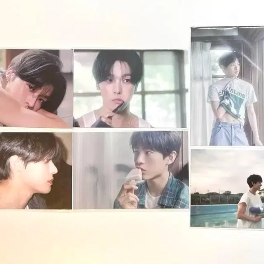 (미개봉) 엔시티 위시 리쿠 유우시 여름 전시회 현장 한정 엽서 a b