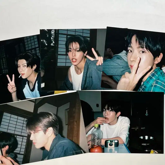 엔시티 위시 여름 전시회 필름 포토세트 분철
