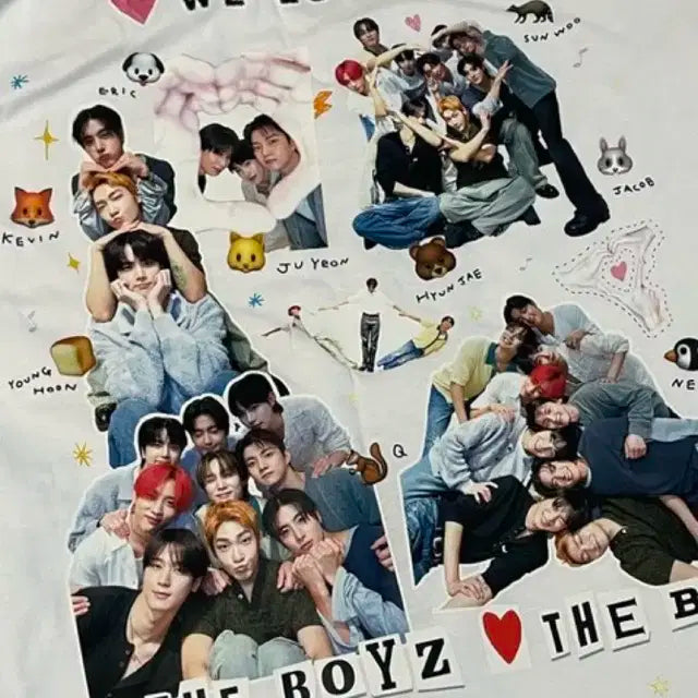 더보이즈 티셔츠 콘서트 역조공