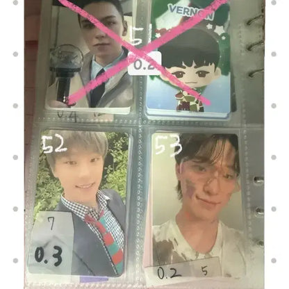 세븐틴 포카 양도 해요!!