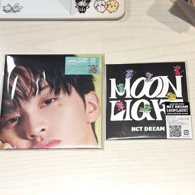엔시티드림 마크 문라잇 개봉 앨범 / 일본 문라이트 포스터, 8cm cd