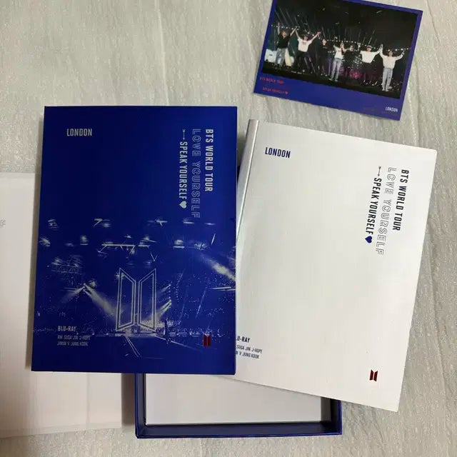 급처)bts 방탄 럽셀 스픽콘 스핔콘 런던 london 블루레이 블레