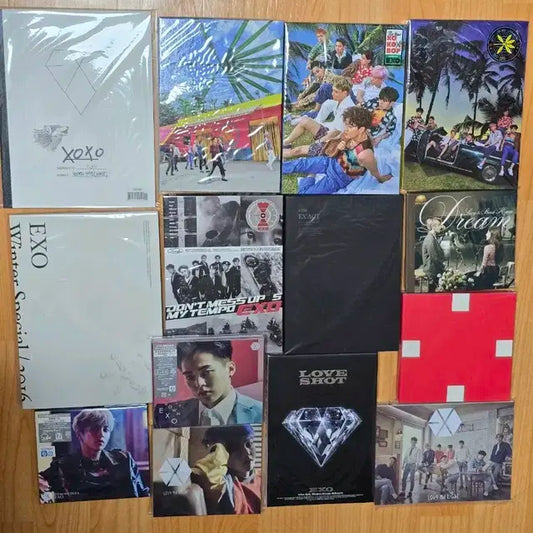 엑소 앨범 판매 양도 exo 시우민 수호 카이 백현 디오 세훈 album