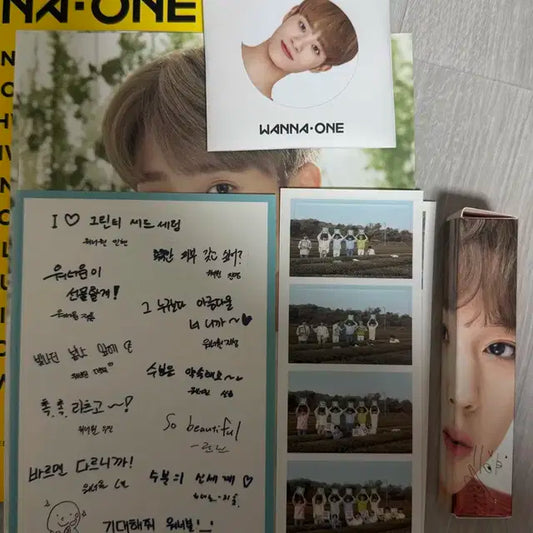 이니스프리 x 워너원 마이립밤 윙크 체리티 이대휘 박지훈