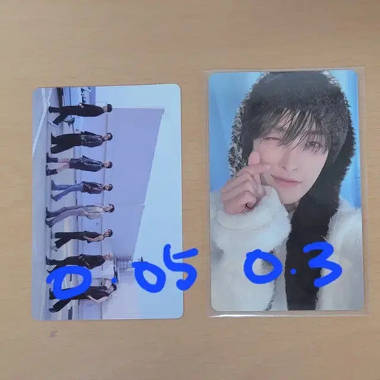 에이티즈 홍중 에이티니 4기 키트 포카 레몬드랍 단체 포카 양도!