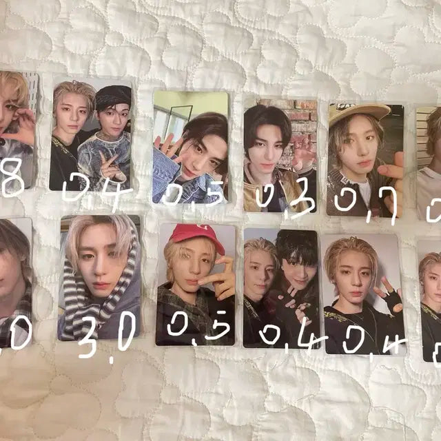 보넥도 이한 포카 개봉앨범 특전 노장르 앨범 who!앨범 보드게임버전