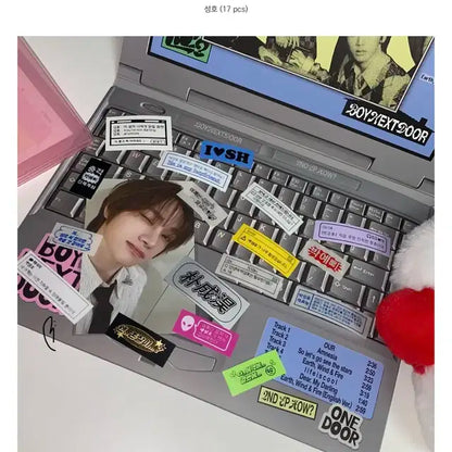 보이넥스트도어 라벨 스티커 비공굿 포장용품 양도 판매 (bakssi님)