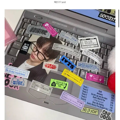 보이넥스트도어 라벨 스티커 비공굿 포장용품 양도 판매 (bakssi님)