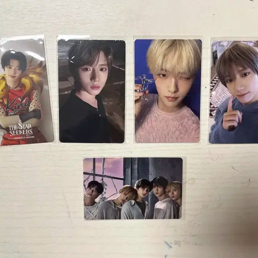 투바투 연준,범규,수빈,태현,단체 포카
