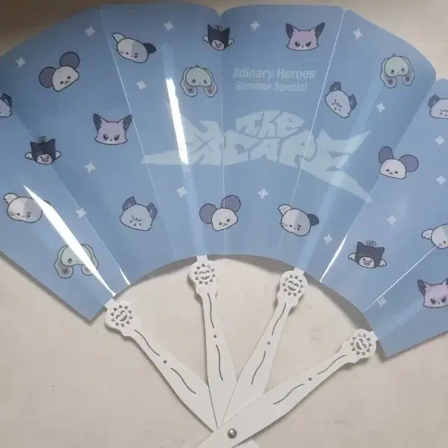 엑디즈 부채 썸머콘 부채 엑스디너리히어로즈