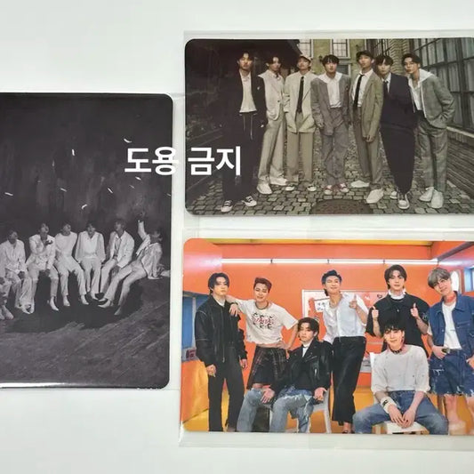 (일괄) 3장,BTS 방탄소년단 앨범 단체 포카