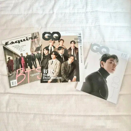 BTS GQ 에스콰이어 잡지