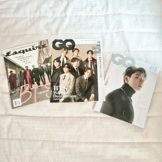 BTS GQ 에스콰이어 잡지