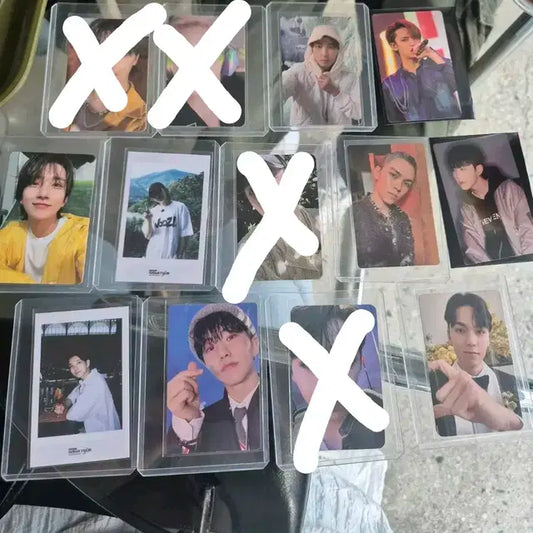 세븐틴 포카 판매합니다~(조슈아 호시 민규 버논 우지 원우)