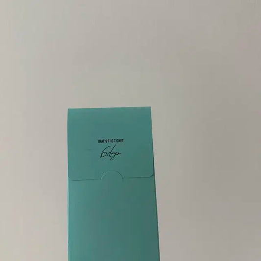 데이식스 식스데이즈 6days TTT cgv 특전