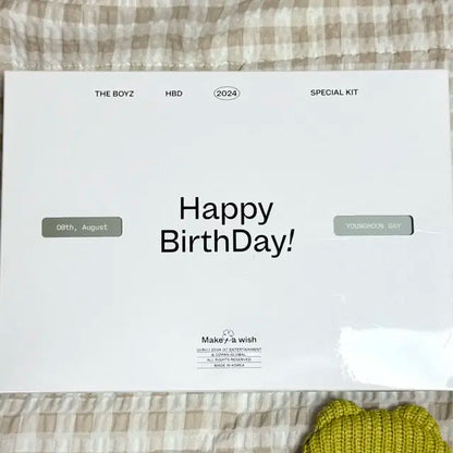 [미개봉] 더보이즈 영훈 생일키트 (포카포함)