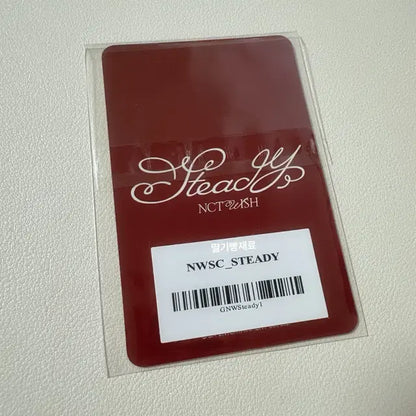 (미개봉)엔시티위시 리쿠 Steady SM Store 스테디 슴스 특전