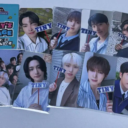에이티즈 팬미팅 에이티니존 양면 포카 세트 양도