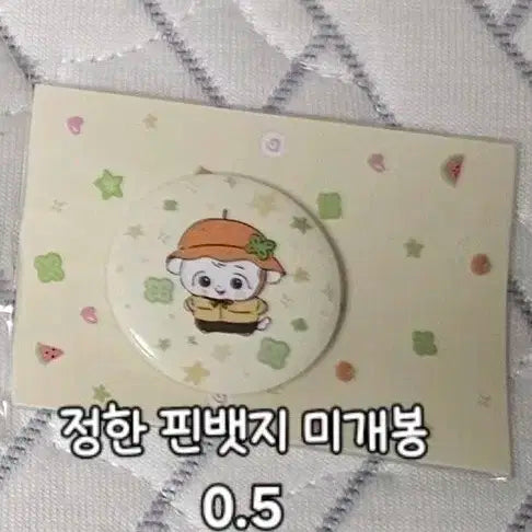 세븐틴 정한 밴드 비공굿 우지 핀뱃지 핀버튼