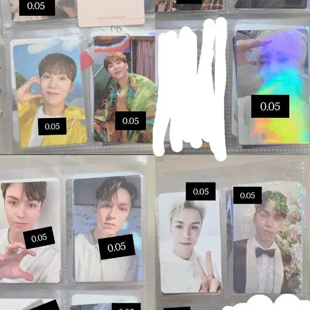 세븐틴 포토카드 팝니다 1탄