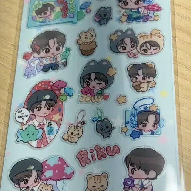 엔시티 위시 라무네님 리쿠 스티커 양도