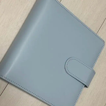 6공 하늘색 마카롱 바인더