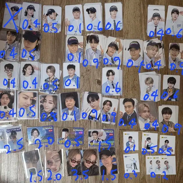 슈퍼주니어 슈주마켓 랜덤 굿즈 양도
