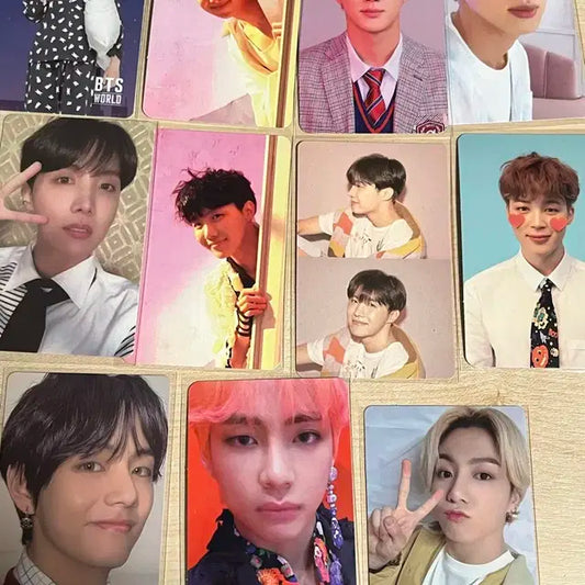 방탄소년단 BTS 공식 포카 포토카드 처분 판매